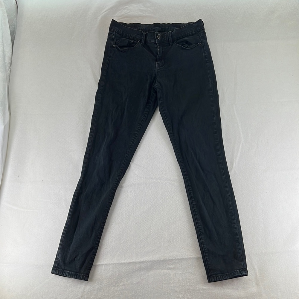 BDG Denim Black Skinny Twig Jeans Womens Plus Size 28W 28 W Mid Rise Ankle Pants